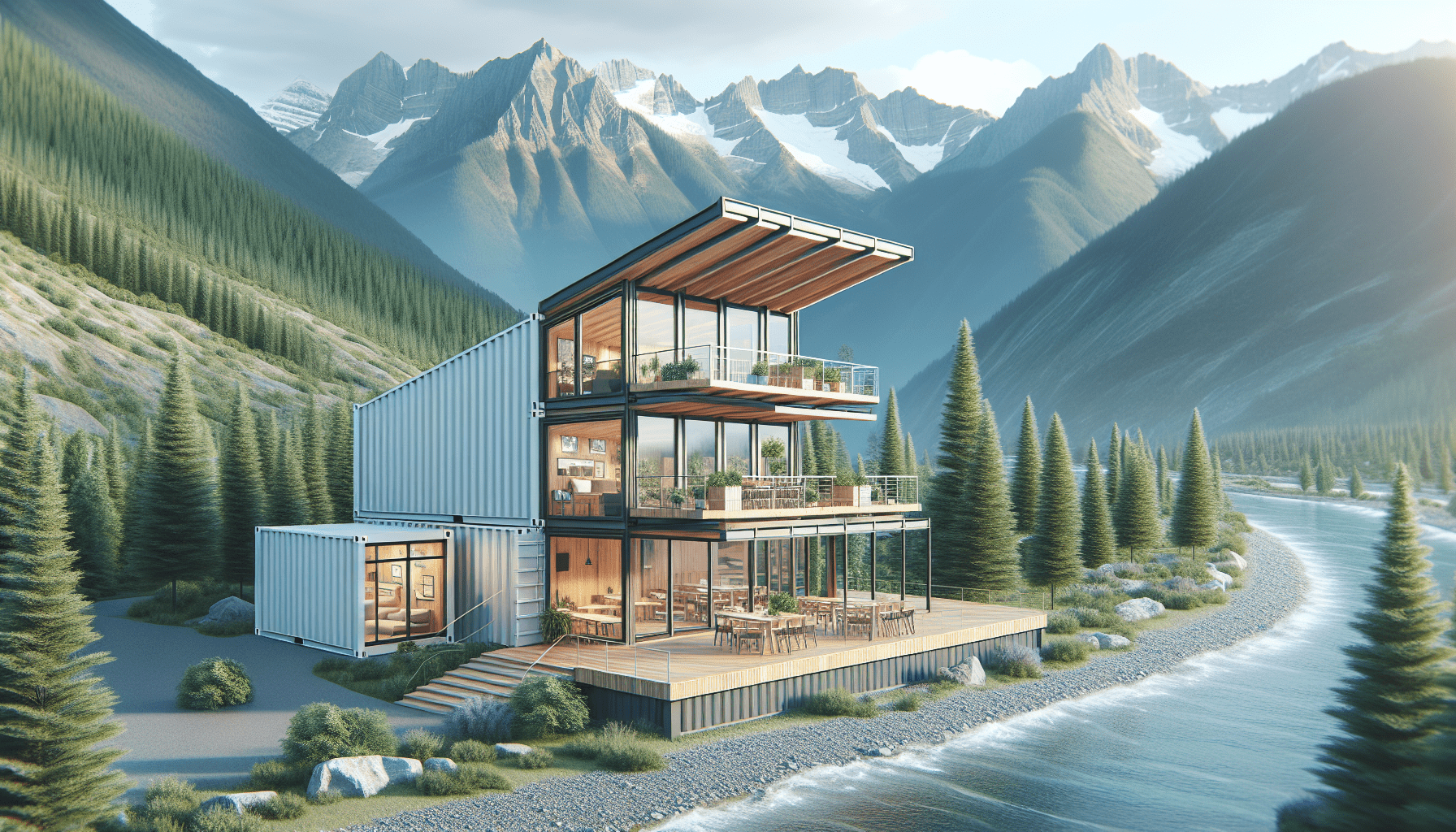 Exploring a Modern Shipping Container Home in Kamloops