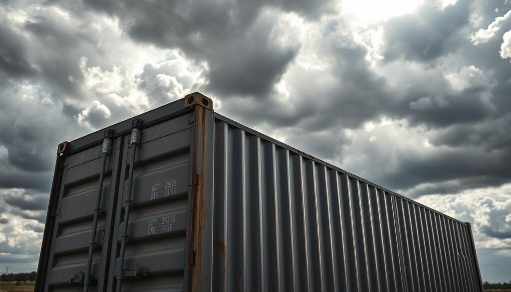Shipping Containers as Storm Shelters
