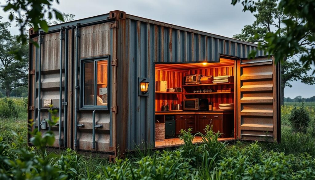 DIY Shipping Containers as Storm Shelters