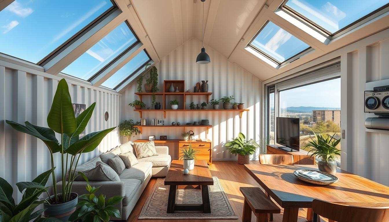 How to Design an Open Concept Living Space in a Container