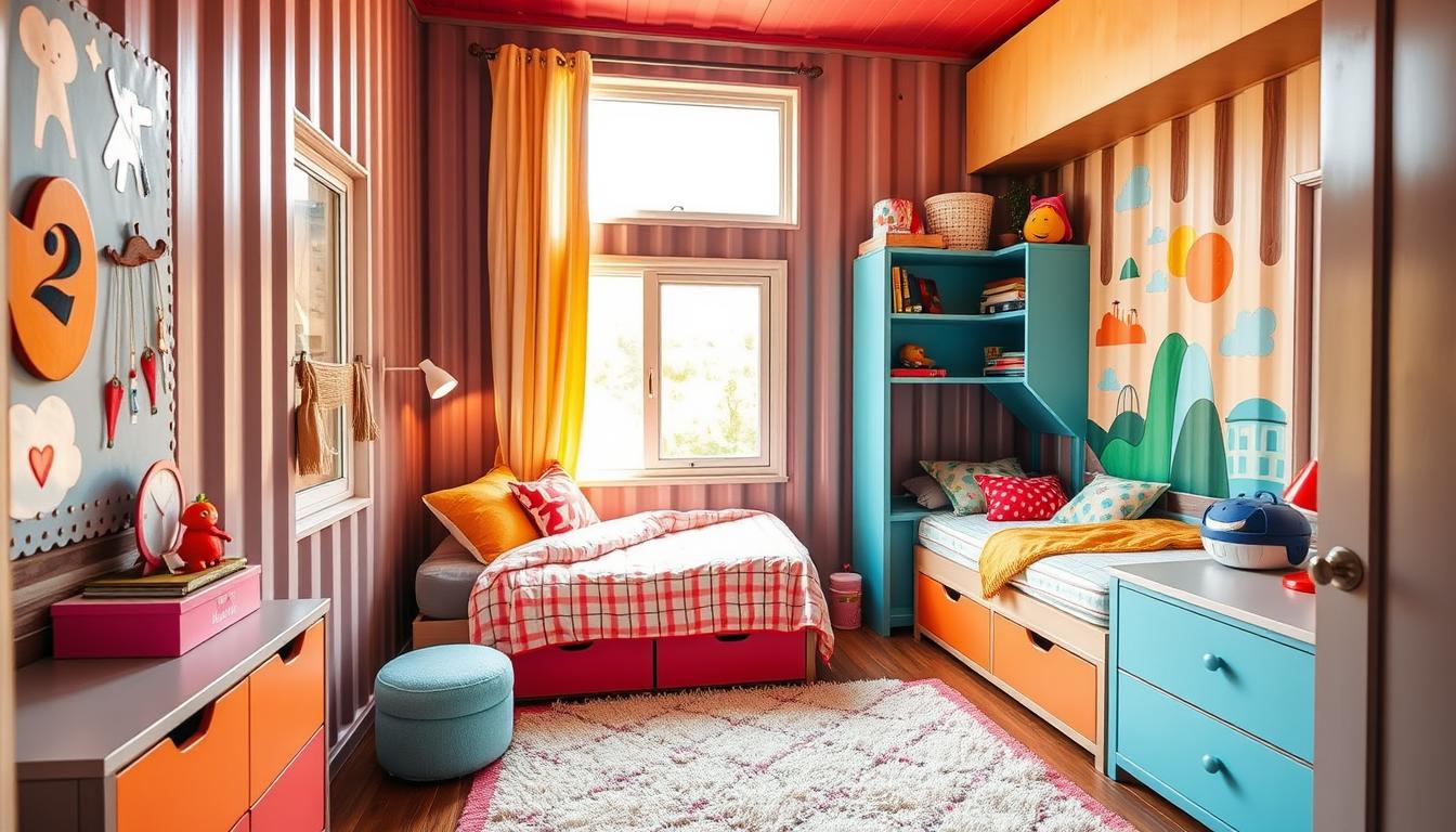 Kid-Friendly Bedroom Ideas for Container Homes