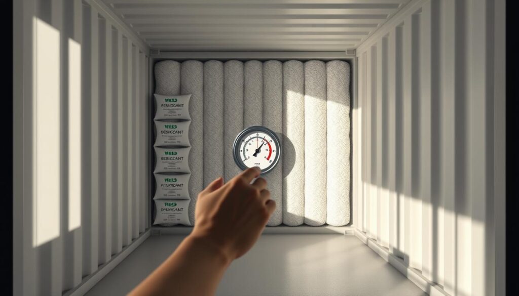 container moisture management container moisture management