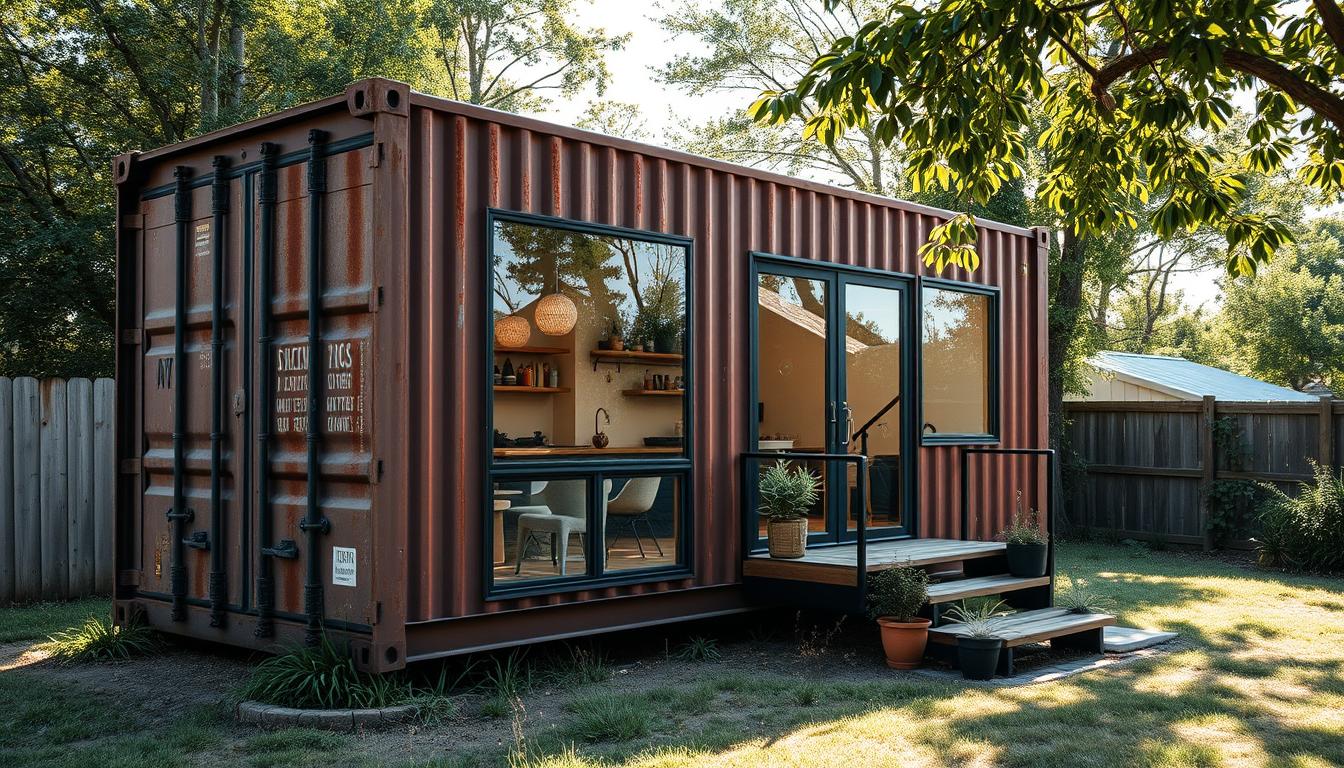 how to convert a shipping container into a tiny house