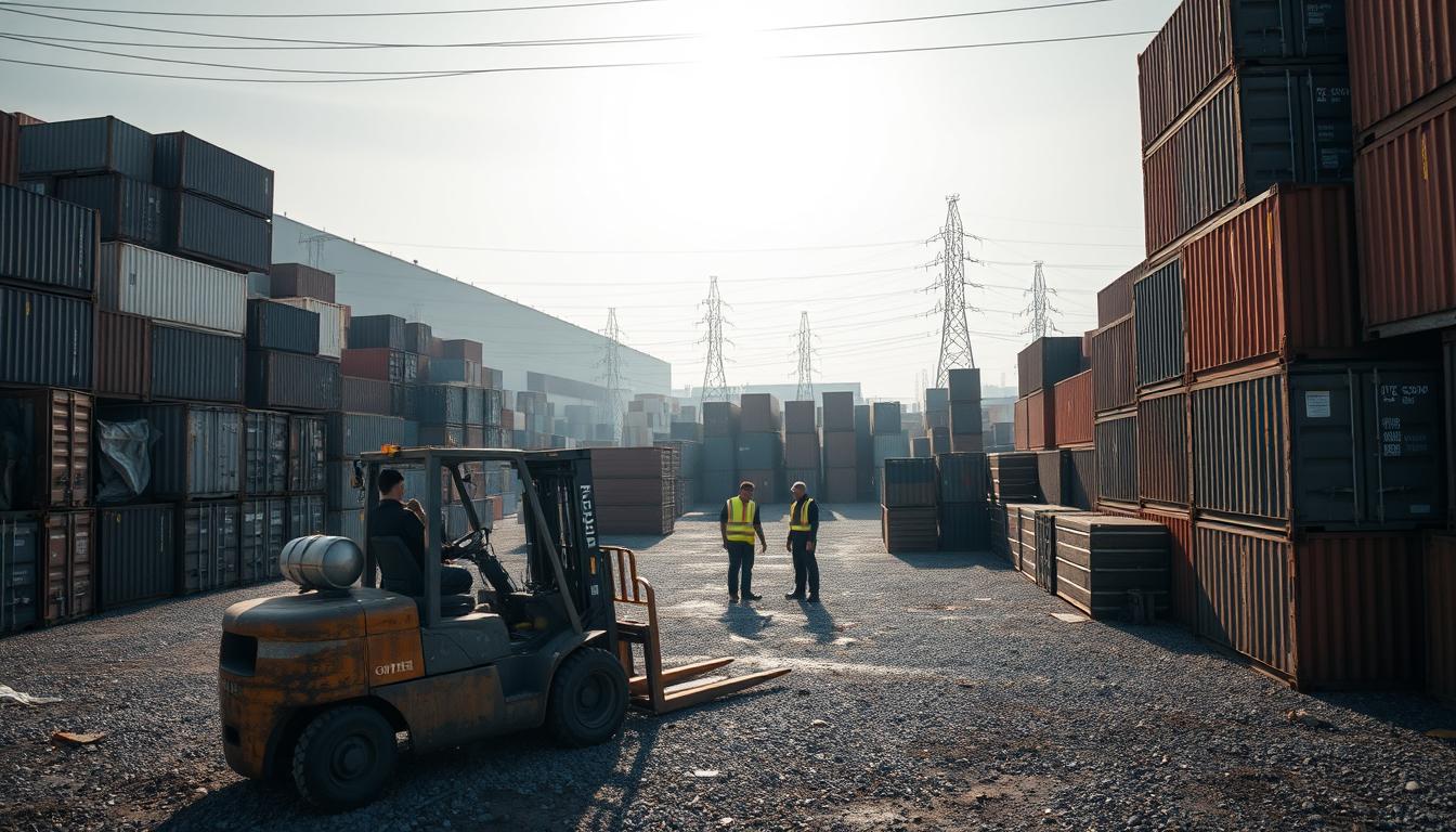 how to get rid of a shipping container
