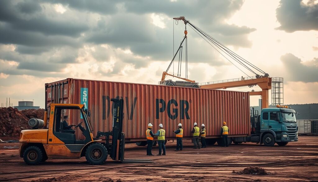 shipping container removal preparation shipping container removal preparation