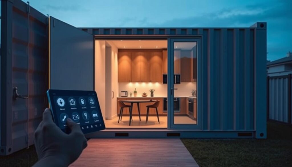 smart home integration in shipping container homes smart home integration in shipping container homes