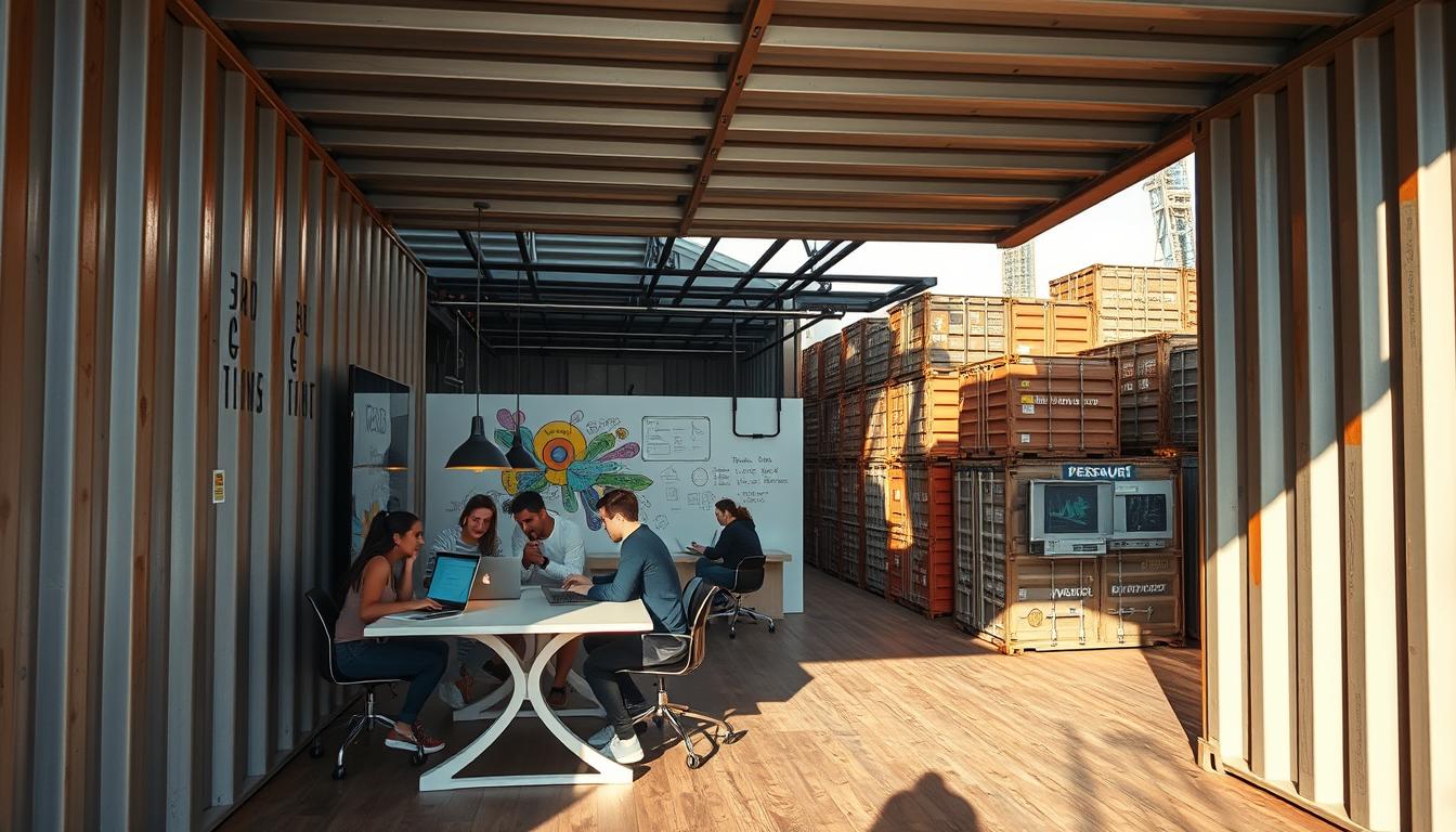 Why More Startups Are Launching from Shipping Containers