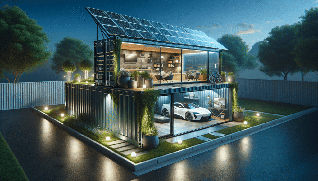 Innovative Shipping Container Garage Ideas Innovative Shipping Container Garage Ideas