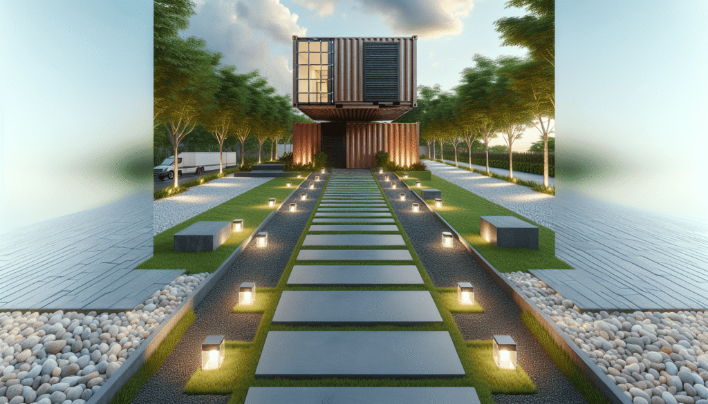 Modern Pathway Ideas to Enhance Your Shipping Container Home Modern Pathway Ideas to Enhance Your Shipping Container Home