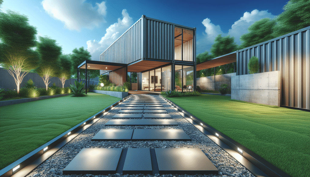 Modern Pathway Ideas to Enhance Your Shipping Container Home Modern Pathway Ideas to Enhance Your Shipping Container Home